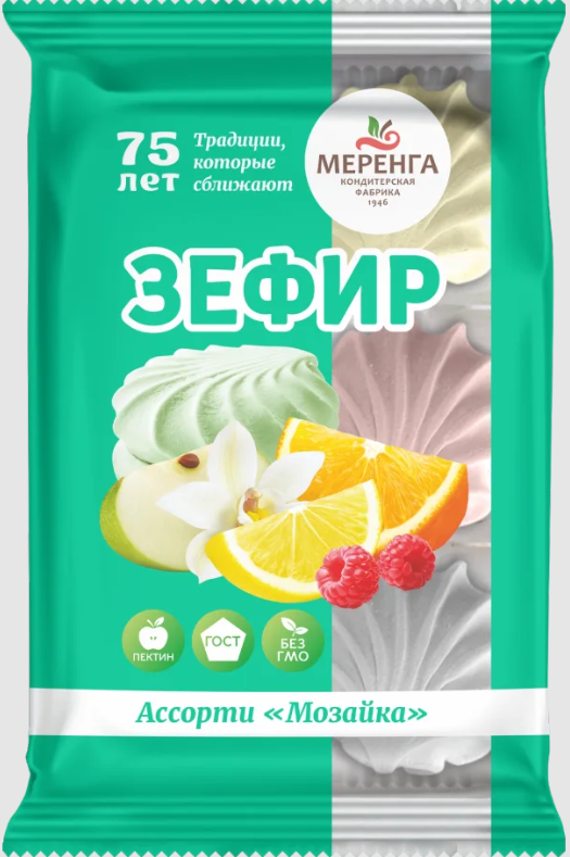  Меренга Зефир Мозайка, 270г  в Бирске