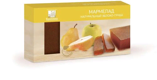  Мармелад пластовый 210г ЯБЛОКО-ГРУША в Бирске