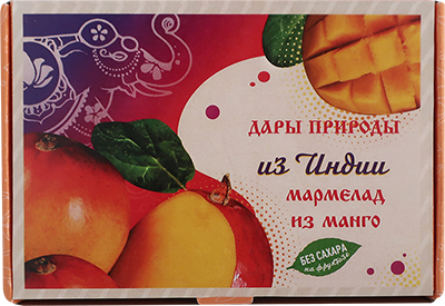  Мармелад дары природы "Манго" 180г   в Бирске